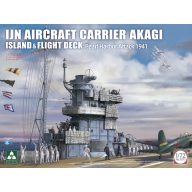   Takom IJN Aircraft Carrier Akagi Island & Flight Deck Pearl Harbor Attack 1941 1:72 (TAK5023)