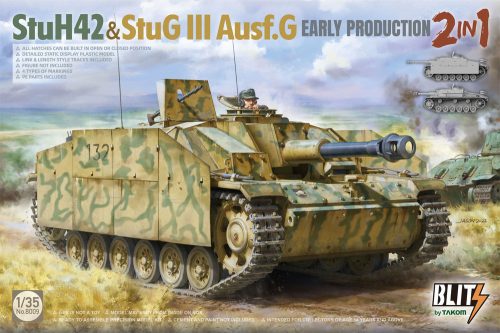 Takom StuH42&StuG III Ausf.G Early Prodution 2in1 1:35 (TAK8009)