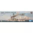 Takom SMS Derfflinger1917(Waterline) w/3D printed FF-33E 1:700 (TAKSp7039)