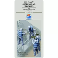   Toucan Model ANTI-AIRCRAET GUN CREW (with life jacket) 1:35 (TC3D003J)