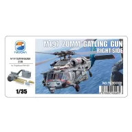   Toucan Model M197 20MM GATLING GUN RIGHT SIDE (for “Knighthawk”MH-60S) 1:35 (TC3D009)