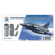   Toucan Model Mirage 2000 D/N 3D RESIN PRINTS OF ENGINES AND SEATS 1:32 (TC3D012)