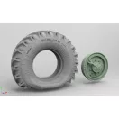 Toucan Model URAL 4320 3D FLAT TIRE×4 1:48 (TC3D016)