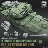   Toucan Model 3D-Printed EXTERIOR DETAIL UPGRADE SET B for STRYKER M1296 1:35 (TC3D043)