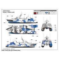 Trumpeter PLA Navy Type 22 Missile Boat 1:144 (00108)