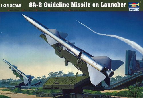 Trumpeter SA-2 Guideline Missile w/Launcher Cabin 1:35 (00206)