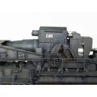   Trumpeter Morser Karl-Gerat 040/041 on railway transport carrier 1:35 (00209)