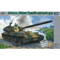 Trumpeter Chinese 120mm Type89 anti-tank gun 1:35 (00306)