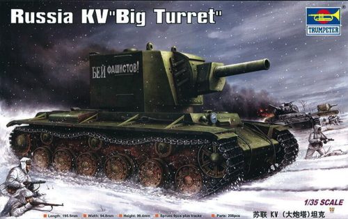 Trumpeter Russischer KV ''Big Turret'' 1:35 (00311)