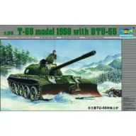 Trumpeter T-55 model 1958 with BTU-55 1:35 (00313)