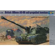   Trumpeter British 155mm AS-90 self-propelled howitzer 1:35 (00324)