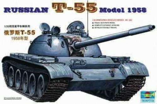 Trumpeter Russischer Panzer T-55A von 1958 1:35 (00342)