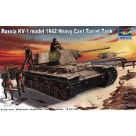   Trumpeter Russia KV-1 model 1942 Heavy Cast Turret Tank 1:35 (00359)