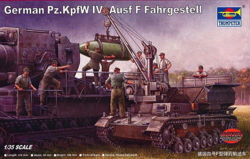 Trumpeter German Pz.Kpfw IV Ausf F Fahrgestell 1:35 (00363)