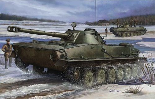 Trumpeter PT-76 Light Amphibious Tank 1:35 (00380)