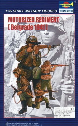 Trumpeter Motorisiertes Regiment Belgrad 1941 1:35 (00403)