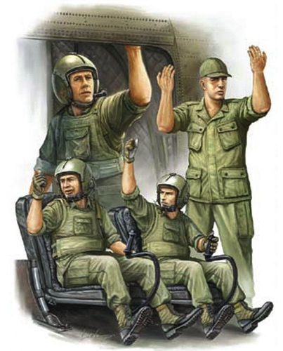 Trumpeter US Army CH-47 Crew in Vietnam 1:35 (00417)