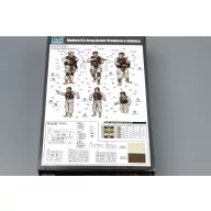   Trumpeter Modern U.S. Army Armor Crewman & Infantry 1:35 (00424)