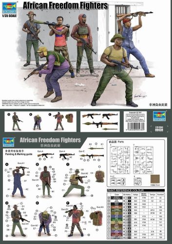 Trumpeter African Freedom Fighters 1:35 (00438)