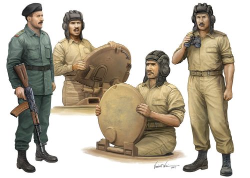 Trumpeter Iraqi Tank Crew 1:35 (00439)