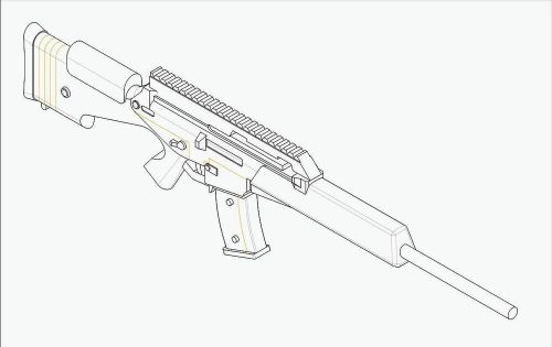 Trumpeter German Firearms Selection-SL8 2II(6guns) 1:35 (00522)