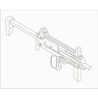   Trumpeter German Firearms Selection-MP7 (6 guns) 1:35 (00523)