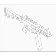   Trumpeter German Firearms Selection-UMP.45 (4guns) 1:35 (00524)