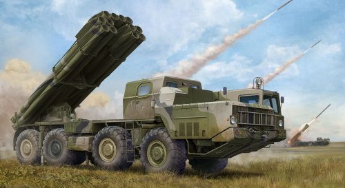 Trumpeter Russian 9A52-2 Smerch-M multiple rocket launcher of RSZO 9k58 Smerch MRLS 1:35 (01020)