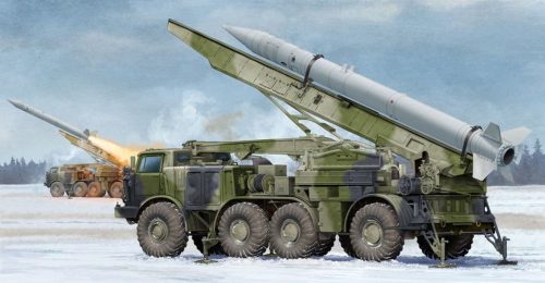 Trumpeter Russian 9P113 TEL w/9M21 Rocket of 9K52 Luna-M Short-range artillery rocket 1:35 (01025)