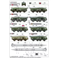   Trumpeter Russian 9P113 TEL w/9M21 Rocket of 9K52 Luna-M Short-range artillery rocket 1:35 (01025)