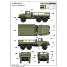 Trumpeter Russian URAL-375D 1:35 (01027)