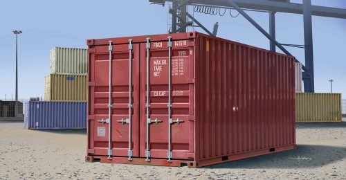 Trumpeter 20ft Container 1:35 (01029)