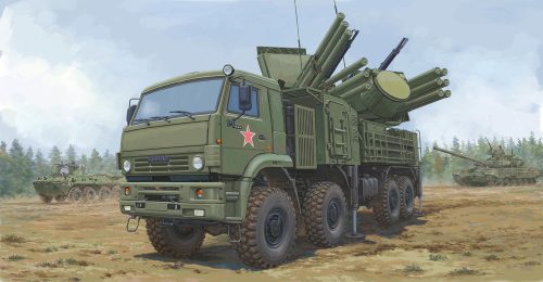 Trumpeter Russian 72V6E4 Combat Vehicle of 96K6 Pantsir-S1 ADMGS 1:35 (01060)