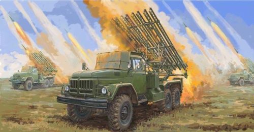 Trumpeter Soviet 2B7R Multiple Rocket LauncherBM13 NMM 1:35 (01062)
