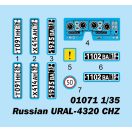 Trumpeter Russian URAL-4320 CHZ 1:35 (01071)