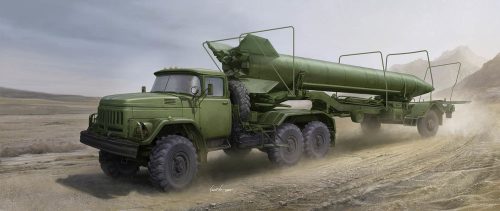 Trumpeter Soviet Zil-131V tow 2T3M1 Trailer with 8K14 Missile 1:35 (01081)