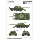 Trumpeter Russian T-62 Mod.1975 (With KMT-6 Mine Plow) 1:35 (01550)