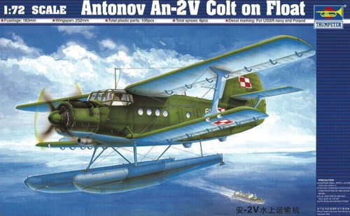 Trumpeter Antonov An-2M Colt Wasserflugzeug 1:72 (01606)