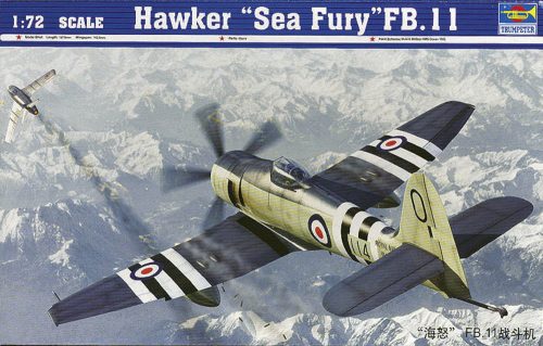 Trumpeter Hawker ''Sea Fury'' FB.11 1:72 (01631)