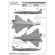   Trumpeter Chinese J-20 Mighty Dragon (Prototype No.2011) 1:72 (01665)