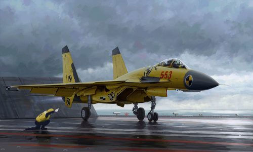 Trumpeter Chinese J-15 with flight deck 1:72 (01670)