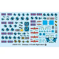 Trumpeter Chinese J-15 with flight deck 1:72 (01670)
