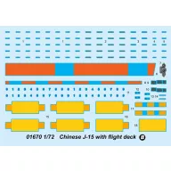 Trumpeter Chinese J-15 with flight deck 1:72 (01670)