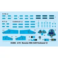 Trumpeter Russian MiG-31M Foxhound 1:72 (01681)