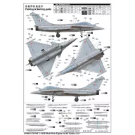   Trumpeter PAF J-10CE Multi-Role Fighter & IAF Rafale 2 in 1 1:72 (01690)