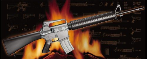 Trumpeter AR15/M16/M4 Family-M16A2 1:3 (01907)