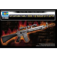 Trumpeter AR15/M16/M4 FAMILY-MK.12 Mod o/1 SPR 1:3 (01918)