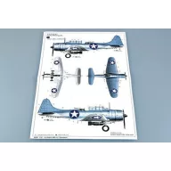 Trumpeter SBD-1/2 Dauntless US Navy 1:32 (02241)