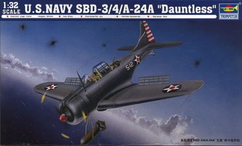 Trumpeter SBD-3/4/A-24A Dauntless US Navy 1:32 (02242)