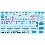Trumpeter F-100F Super Sabre 1:32 (02246)
